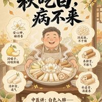 “秋吃白，病不来”：六种白色食物，把秋天的不舒服吃回去