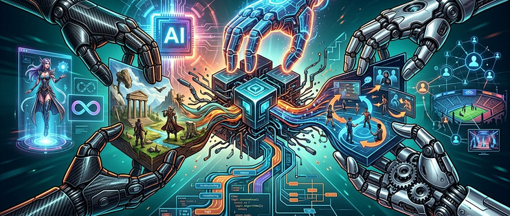 一周内三家巨头出手：AI把游戏拆成三段重做