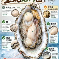 标题:一张图看懂生蚝结构图