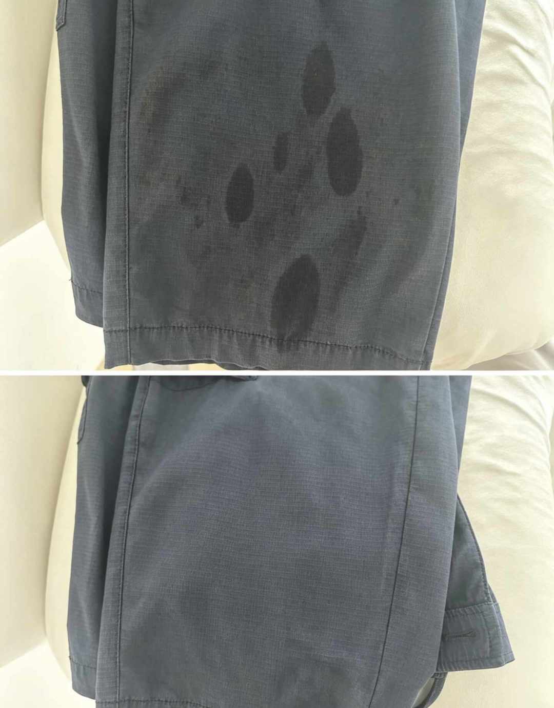 衣服溅到火锅油?干涂洗洁精