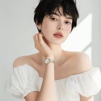 飞亚达白月光经典系列女士机械表，气质休闲腕表✨