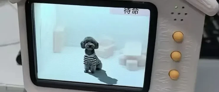 民间自制版“3D全息宠物仓”，让死去的狗狗重生！这创意绝了