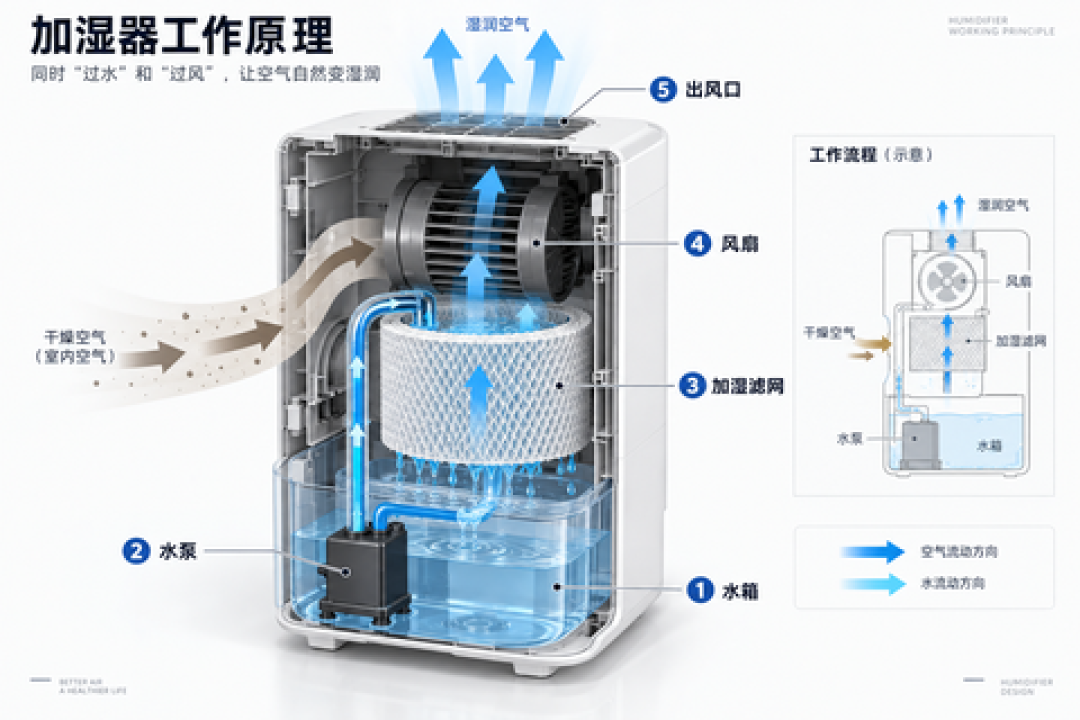 加湿器滤网发霉,就换“免滤芯”新机?有娃的,先查这三样再掏钱