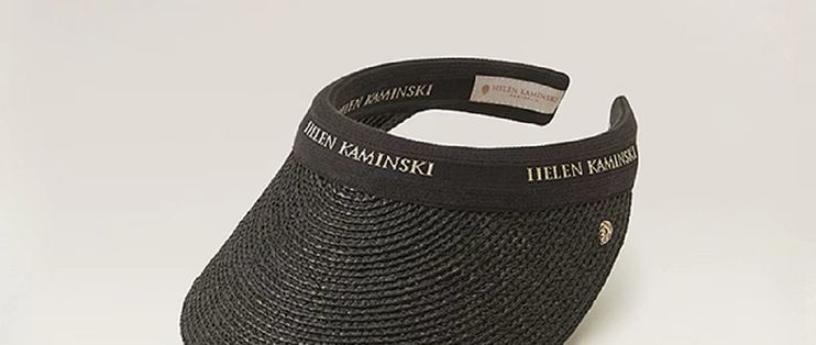 HelenKaminski 经典 Bianca 空顶帽，大檐拉菲草遮阳帽✨