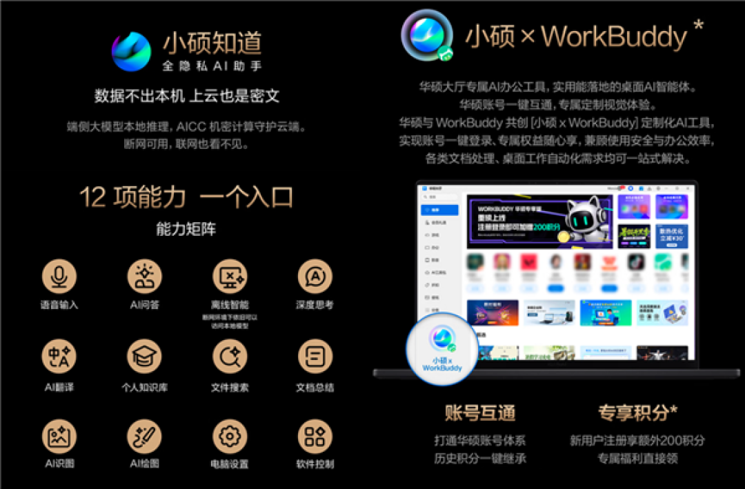 搭载英伟达RTX Spark N1X！全球首款AI智能体PC华硕ProArt创16开售：35999元起