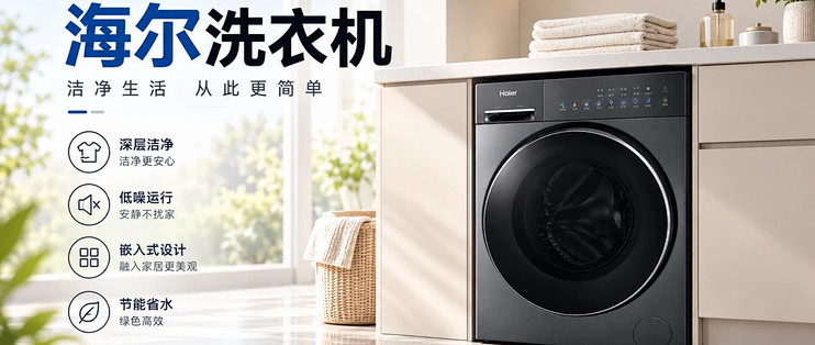 海尔洗烘一体机实测1个月🧺这4个AI功能是智商税吗？
