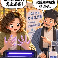 洗了手还“发光”？全球洗手日讲正确洗法｜洗手液10.16日报
