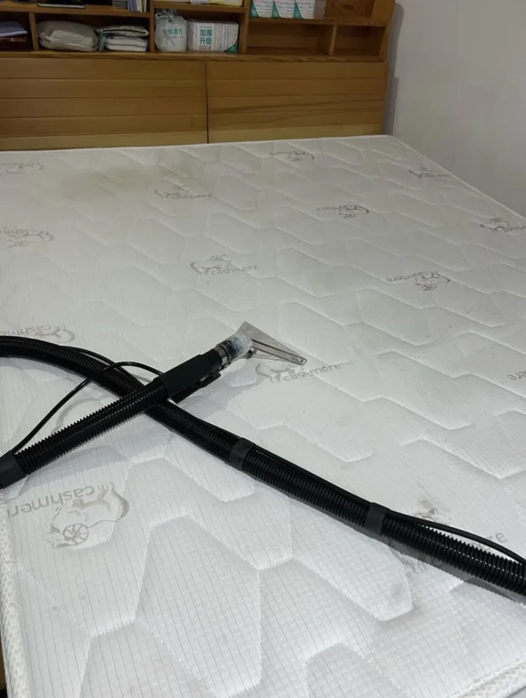 床垫被尿了？别用水冲，用“按压洗”