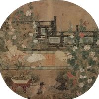 山涧畔的中华狸花猫：自带东方美学神韵，宛如从古画中跑出来