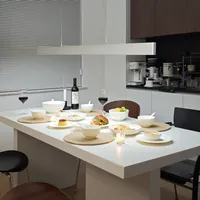 奶油白浮雕晒成新家顶流，10元餐具盲盒却吵出反噬｜餐具套装10.17日报