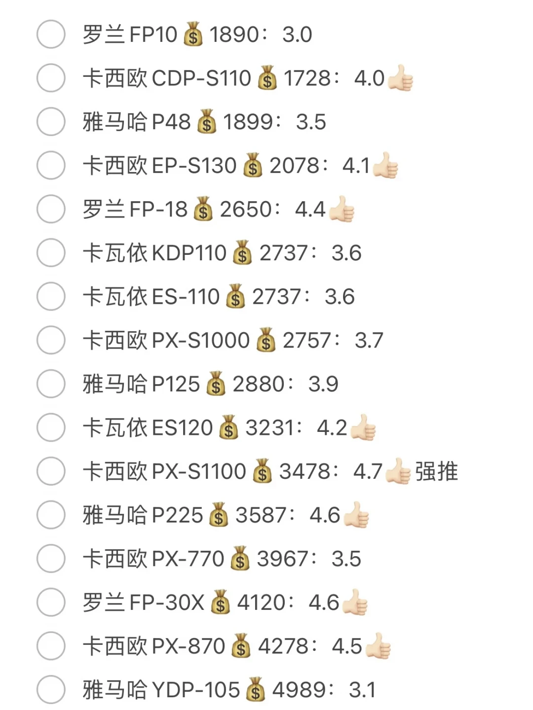 「KB319双11喊到2650」撞上「越蹲越贵的PX870」：第一次买琴的人，先把品类、标尺、水军三本账对完