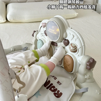 贝易多功能婴儿健身架，脚踏钢琴新生儿哄娃玩具✨