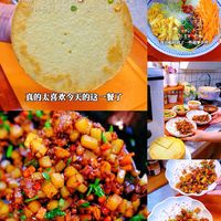 真的好爱今天这一餐✨咖喱碎肉饭｜凉拌菠菜粉丝｜雪梨羹｜蛋糕