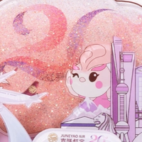 飞友工位怎么布置？吉祥航空20周年亚克力立牌