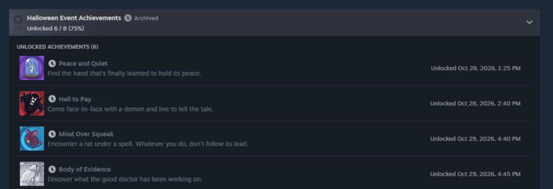 Steam成就系统大改:不买DLC也能保住全成就,完美党却炸了