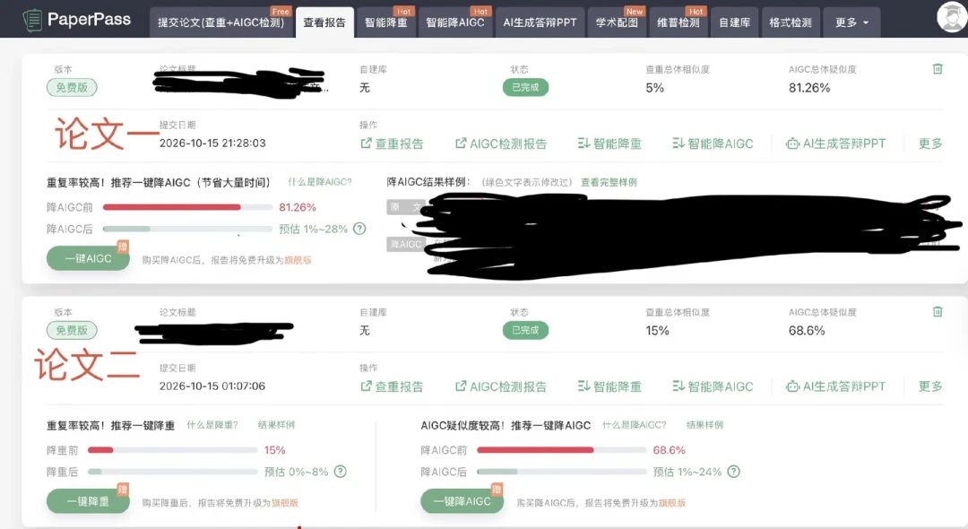 自己写的论文测出81%AI率、知网复检0%:毕业季AIGC检测的账本,先别急着花钱降AI