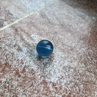 吉照堂天然海蓝宝散珠子，天然蓝水晶 DIY 手工串珠配件✨