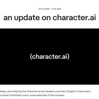 Character.AI破产,AI陪伴接连停服:别充年费,先把聊天记录导出