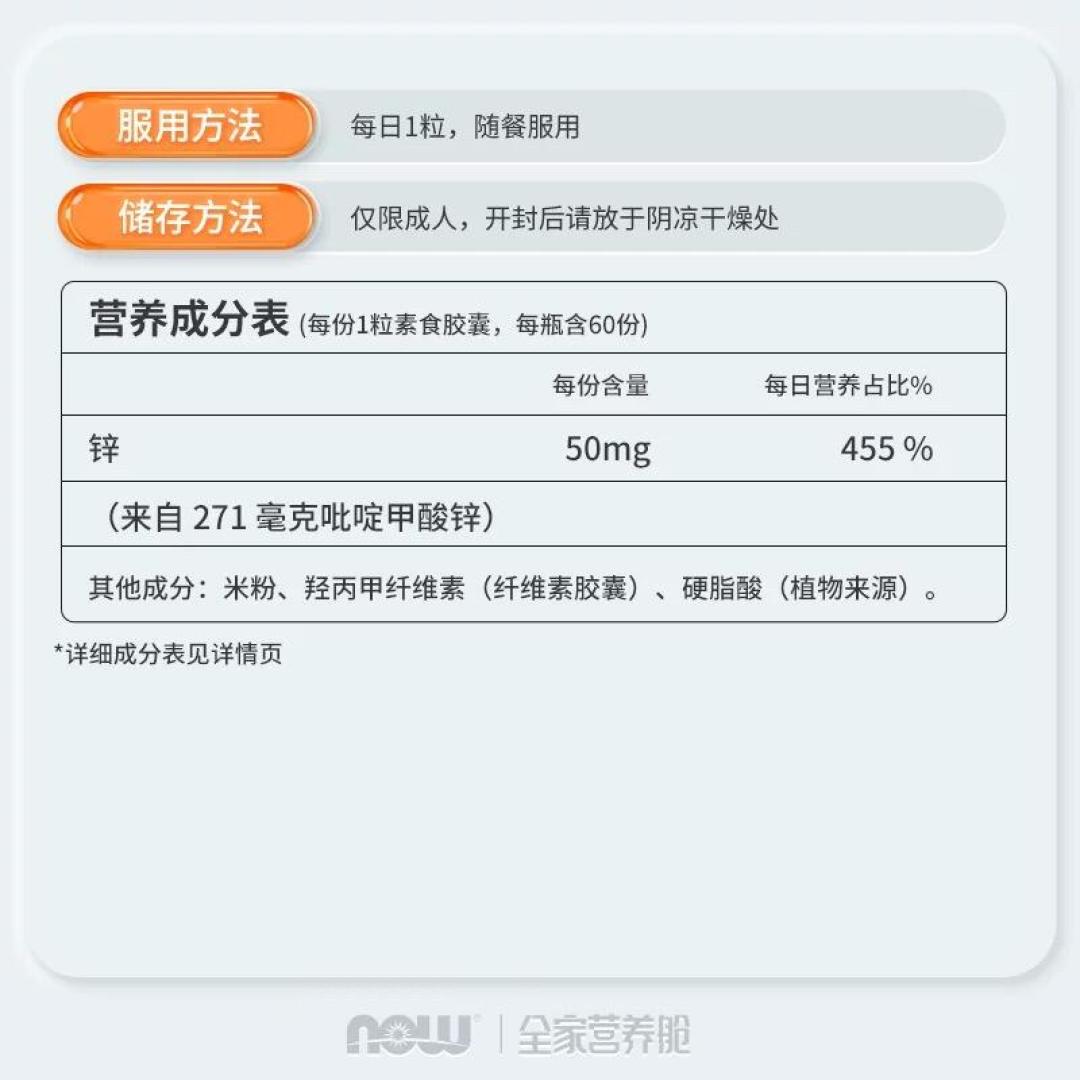 吃完NOW锌恶心头晕,她把胶囊咬破吃一半:双11囤货前先看这3点