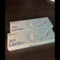 凌博小蓝片透明日抛隐形眼镜，二类医用近视镜片✨