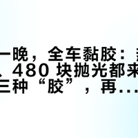 树下停一晚，全车黏胶：热水、洁厕灵、480 块抛光都来了——先分清三种“胶”，再决定钱花到哪一档