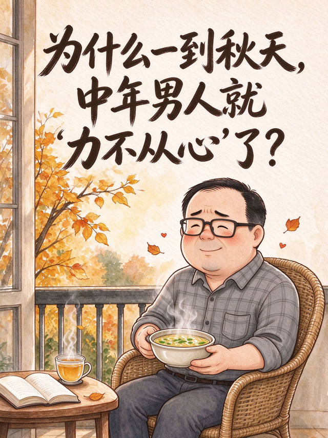 为什么一到秋天，中年男人就“力不从心”了？