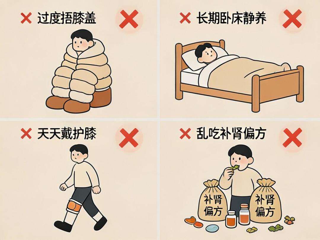 一降温,膝盖就先疼:寒凉只是音量键,这2个动作比囤护膝管用