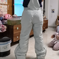 100块钱捡漏了一条北面的戈尔特斯面料滑雪裤