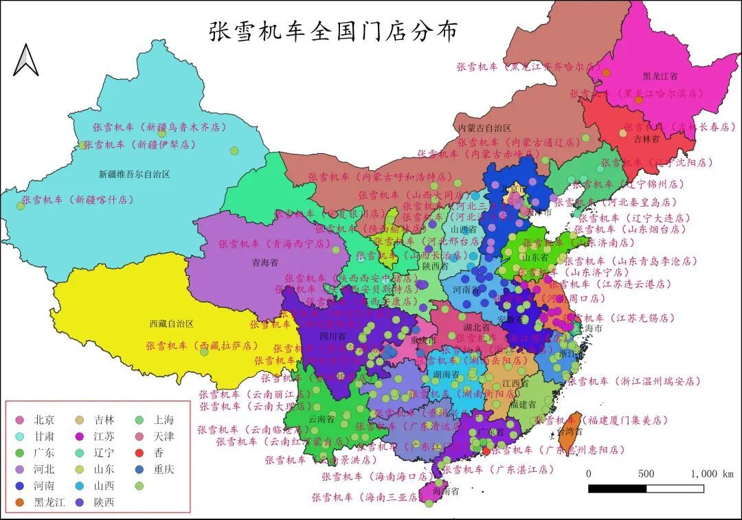 张雪机车单月9979台登顶销冠:海报证明车卖得动,还没证明你家门口的店修得动