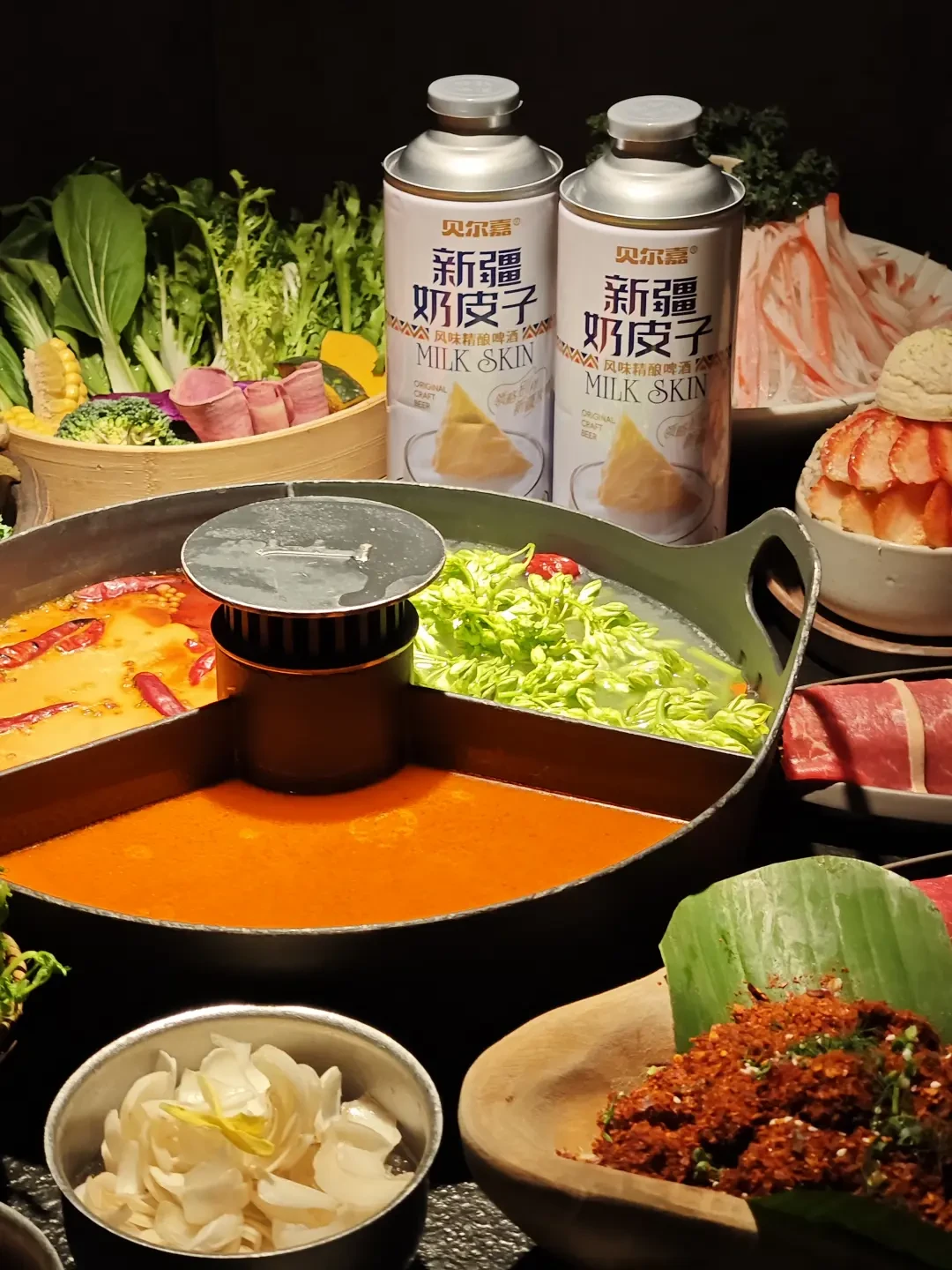 麻辣锅配高度酒,纯属火上浇油