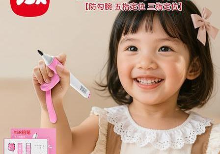 初学写字必备｜奕思瑞防勾腕握笔矫正器实测，改善孩子勾腕抱拳