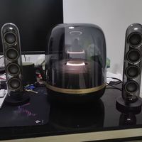 桌面艺术品实锤✨哈曼卡顿水晶 4 墨金典藏版