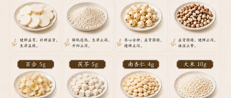 秋天就是要多喝这个杏仁七白饮