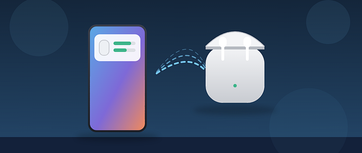 鸿蒙手机配 AirPods 的，升级鸿蒙 7 能看电量了