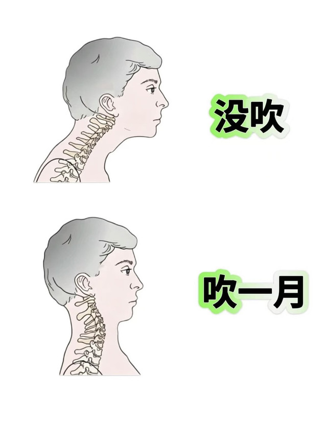 脖子不舒服吹瓶子