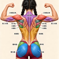 女生练力量别瞎晃！从入门到分部位动作，看完直接进健身房不社恐