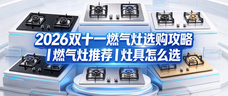 2026双十一燃气灶选购攻略｜燃气灶推荐｜灶具怎么选