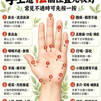 标题:手上这12个位置先收好