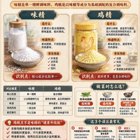 美食科普｜味精和鸡精到底有什么不一样？