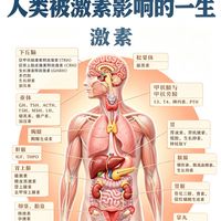 人体激素图鉴｜看懂激素如何影响人的一生