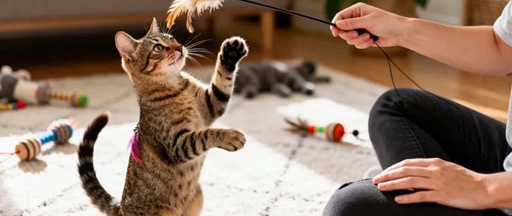 逗猫棒晃两分钟，猫扭头就走？问题多半不在猫