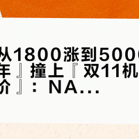 『16T从1800涨到5000+还不到一年』撞上『双11机子降价、盘涨价』：NAS扩容对账党，今晚8点闸门前，先把价梯、时差、退路这三本账对完