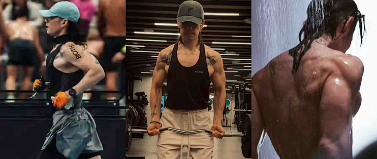48岁吴建豪一身腱子肉：男人的中年危机，其实是从你不练了开始的
