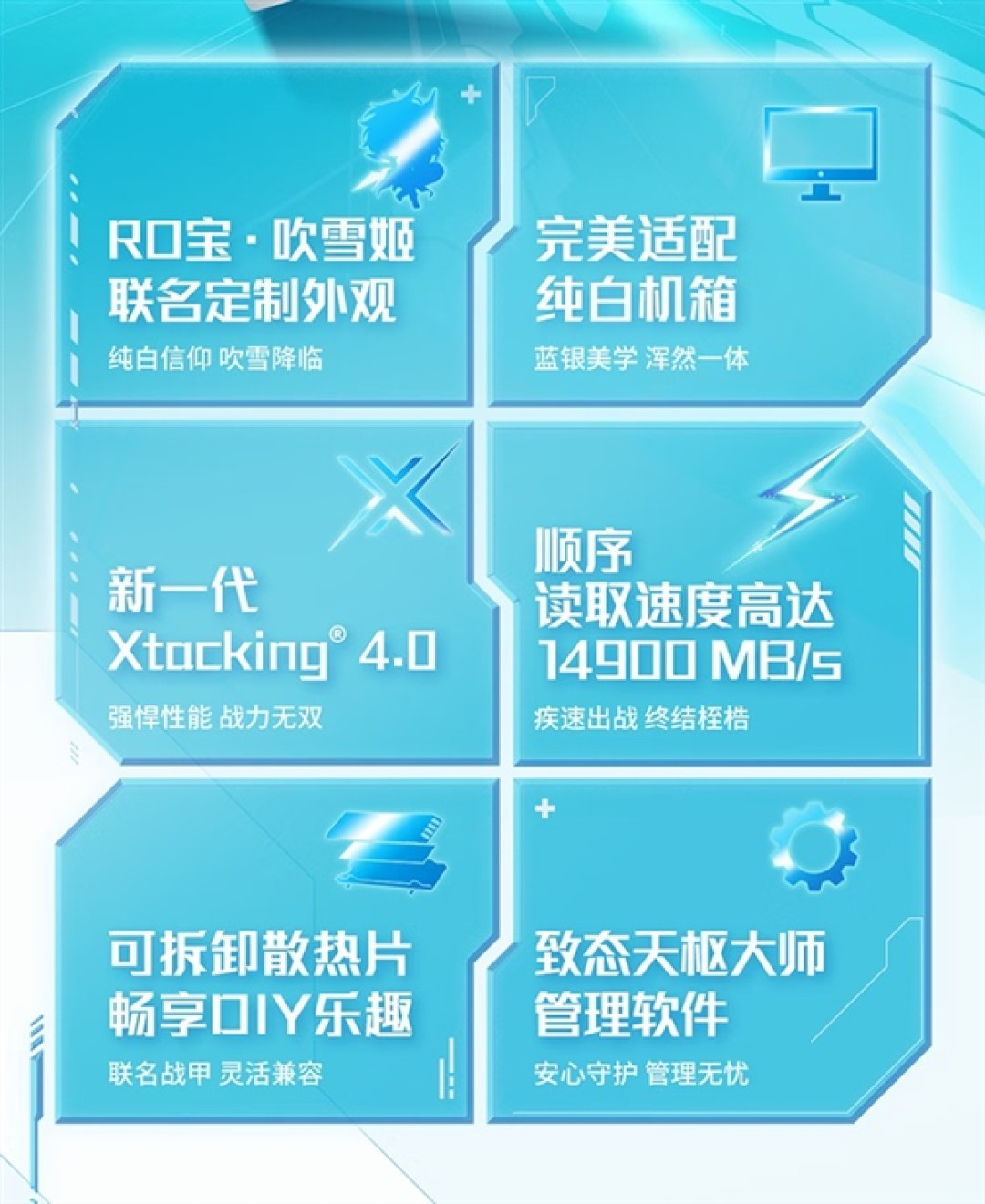 致态吹雪联名固态硬盘开卖!1TB版1359元