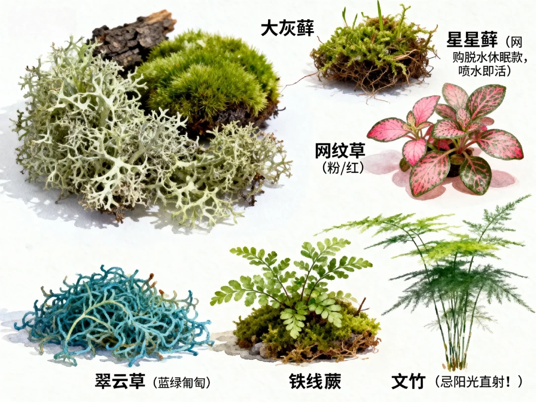 别急着怕桌上的苔藓冻死——它多半先被暖气烘干、或被闷到发霉