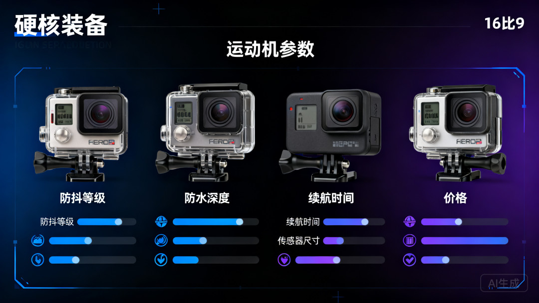 预算1000以内,滑雪运动相机怎么选