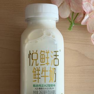 日常喝的鲜奶，我一直买悦鲜活