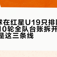 万项4球在红星U19只排队内第三：第10轮全队台账拆开，真正该盯的是这三条线