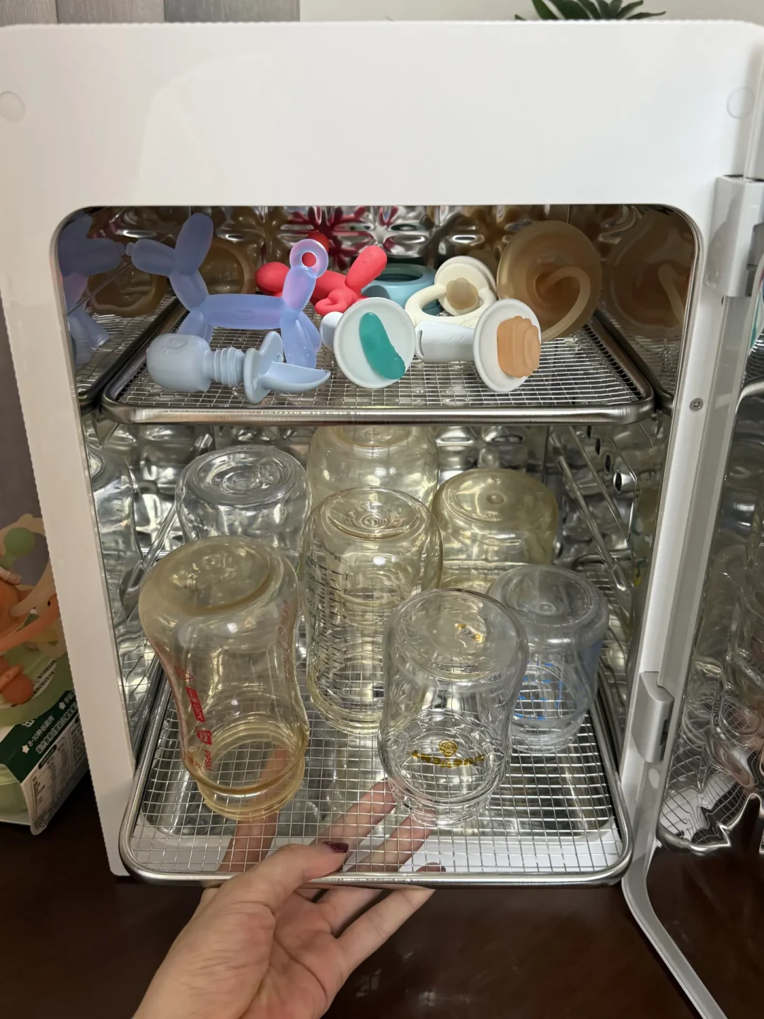 冲着“消毒”买的奶瓶消毒柜，结果天天按的是烘干键