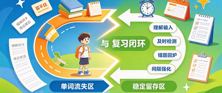 背过的词留不住 大概率是方法没跟上
